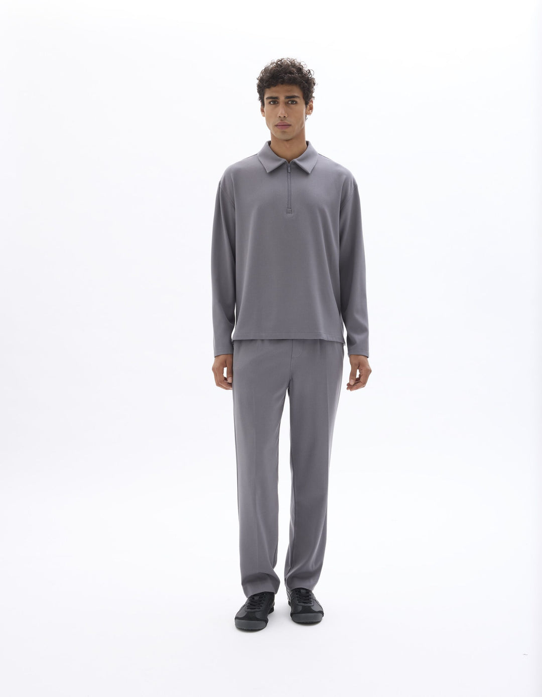 LONG SLEEVES SHIRT - Grey