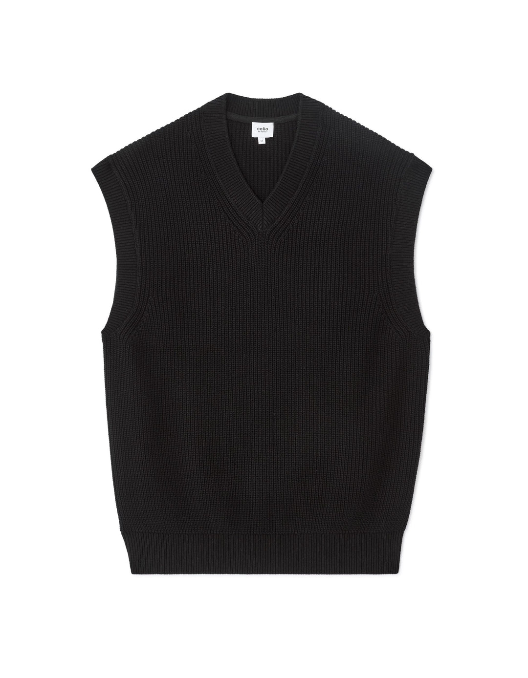 CREW NECK JUMPER - Black