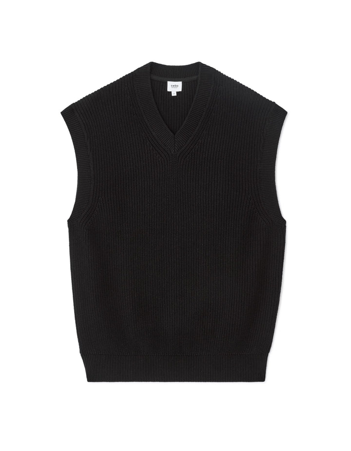 CREW NECK JUMPER - Black