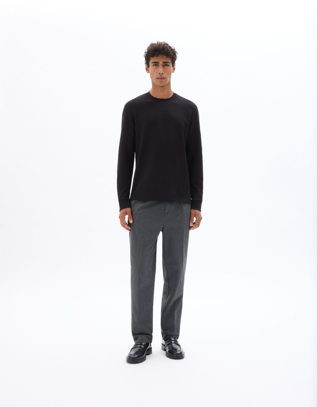 LONG SLEEVES TSHIRT - Black