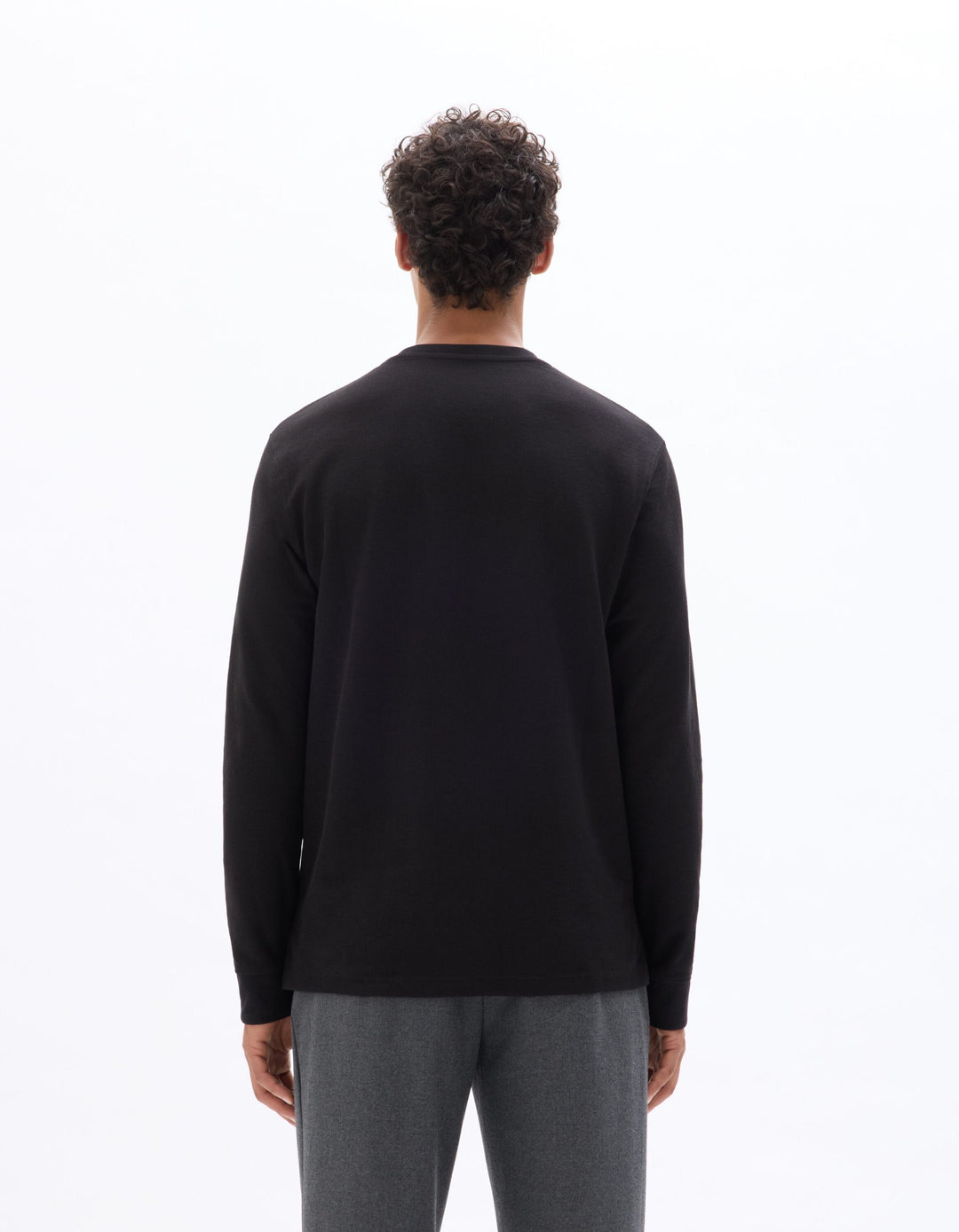 LONG SLEEVES TSHIRT - Black