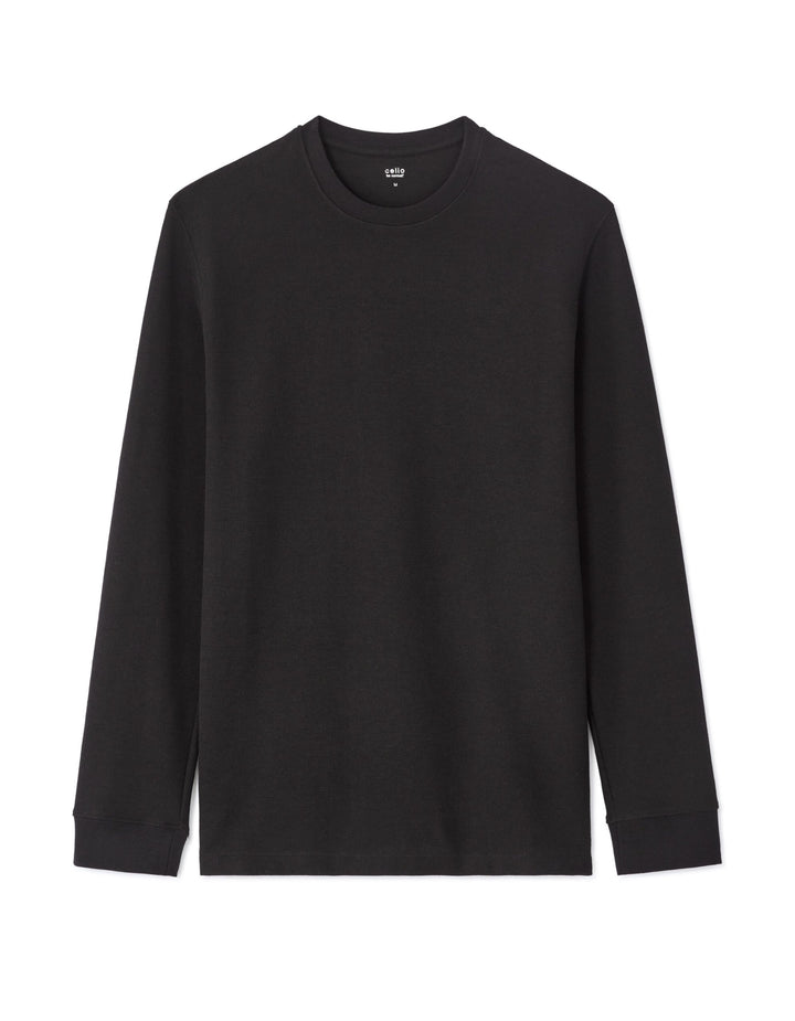 LONG SLEEVES TSHIRT - Black