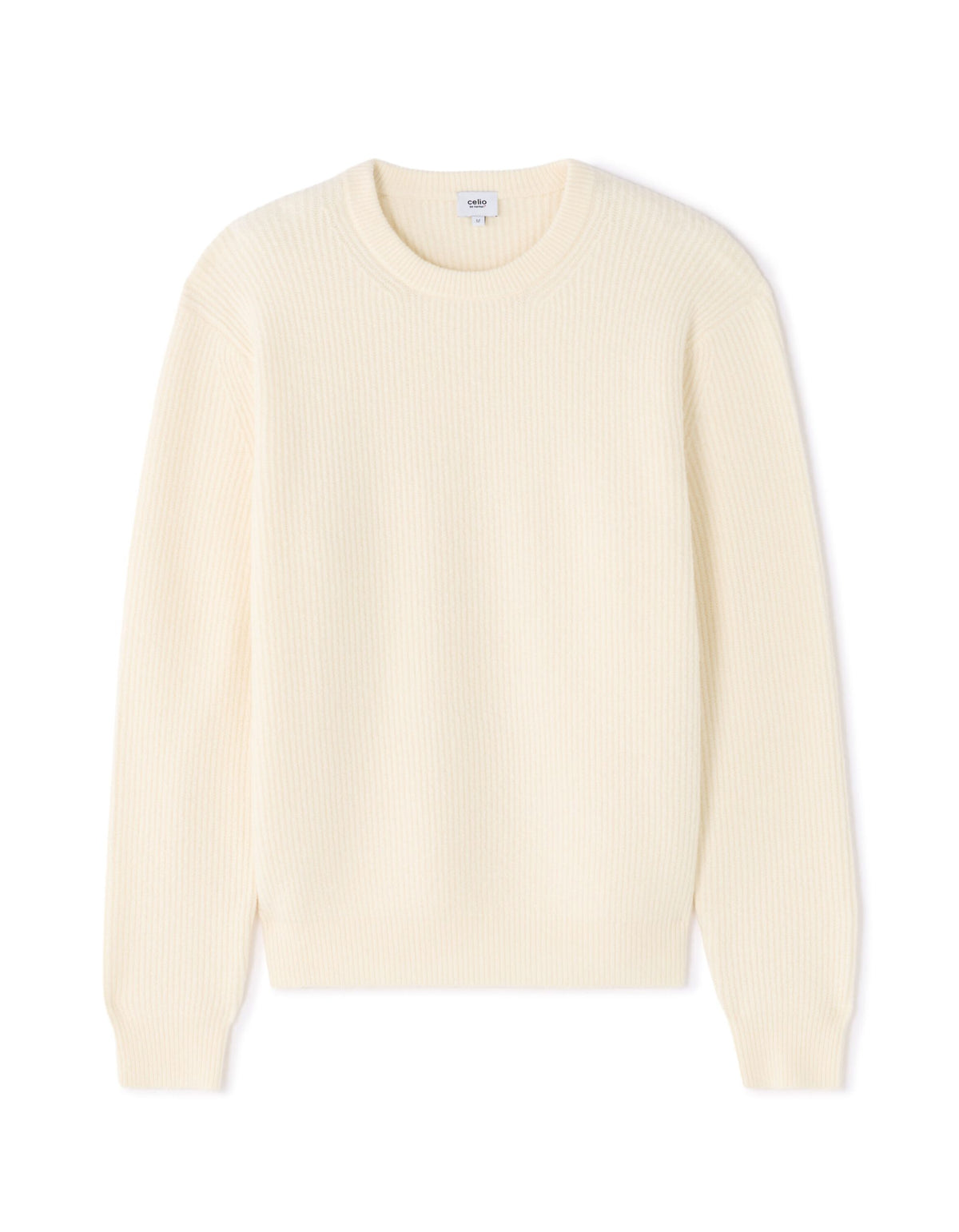 CREW NECK JUMPER - Beige