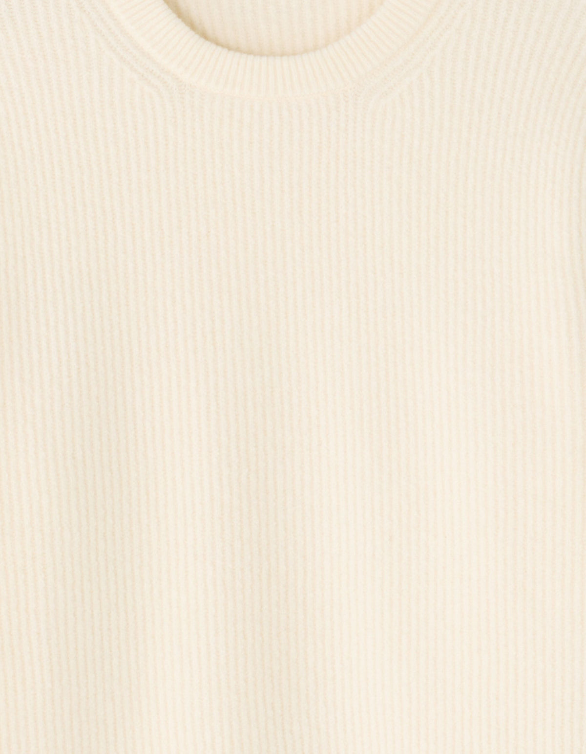 CREW NECK JUMPER - Beige