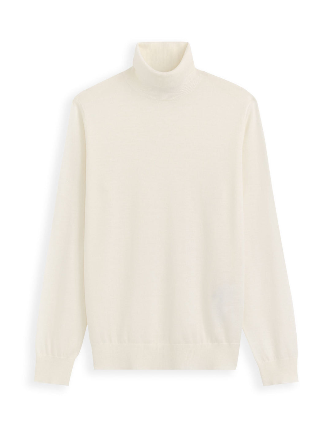 Turtle Neck Jumper - Ecru 02