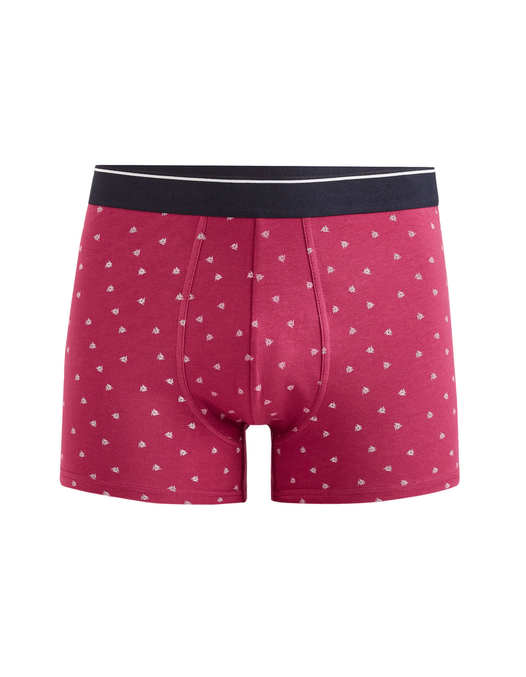 Knitted Boxer - Burgundy 02