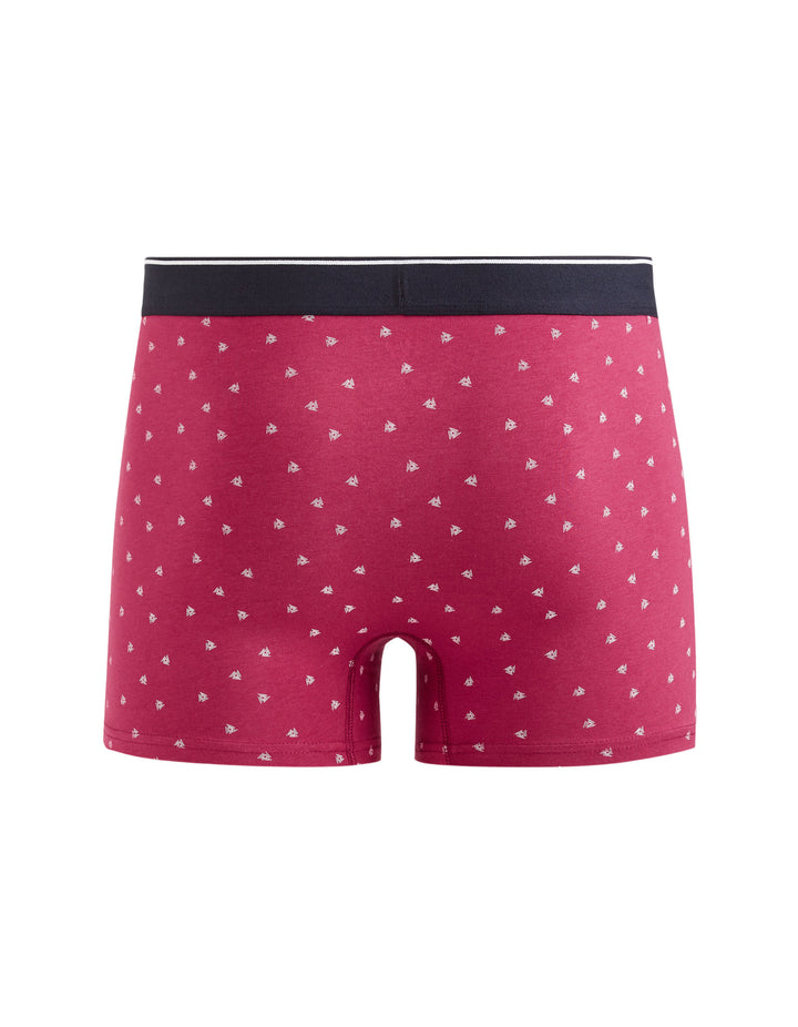 Knitted Boxer - Burgundy 02