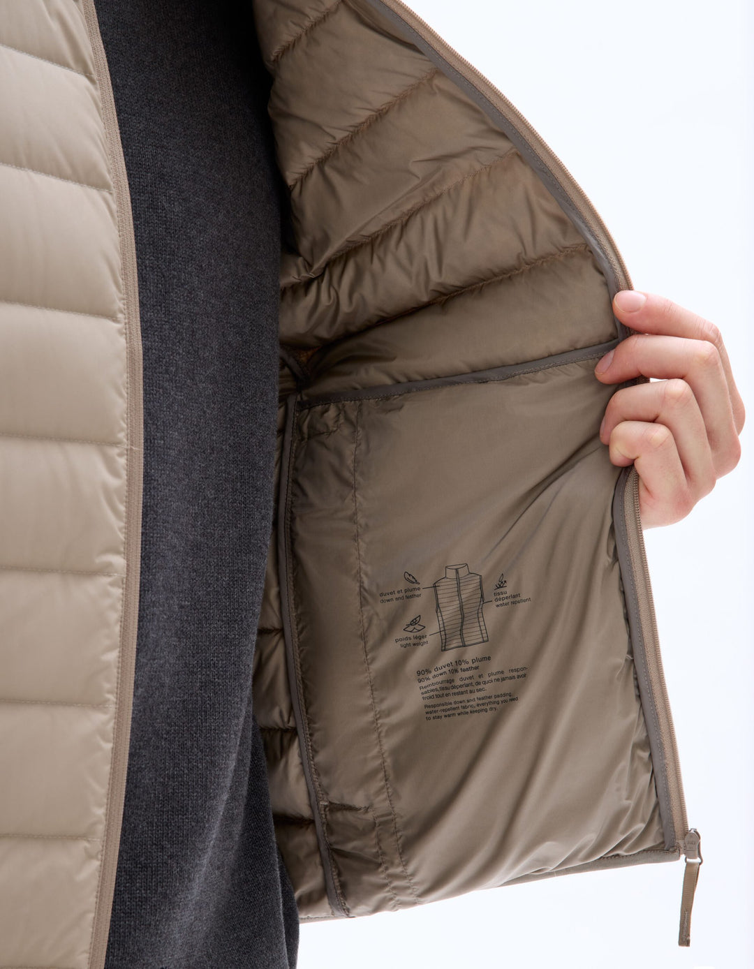 PUFFY JACKET - Blue