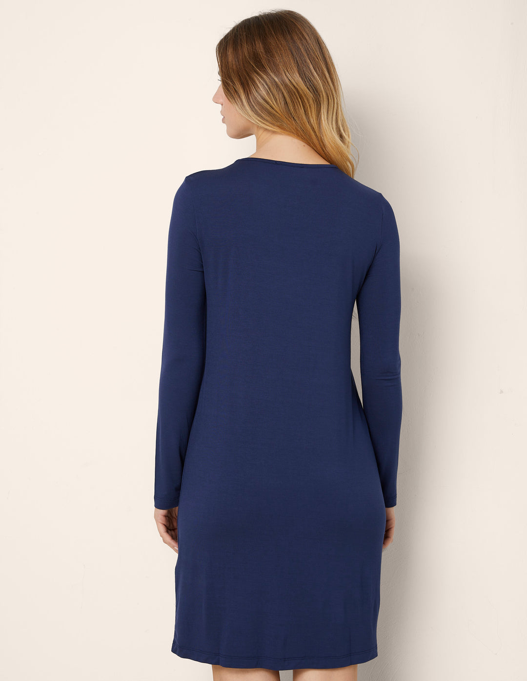Long-sleeve nightshirt - Blue