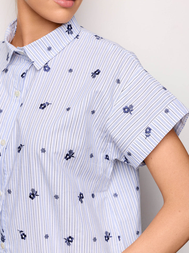 Short-Sleeve Nightshirt - Printed