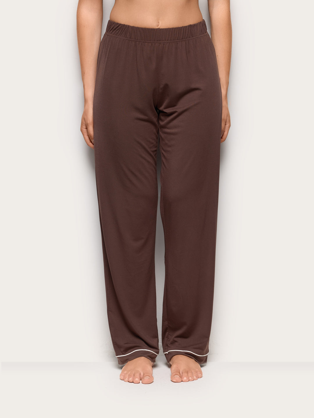 Full-Long Trousers - Chocolate