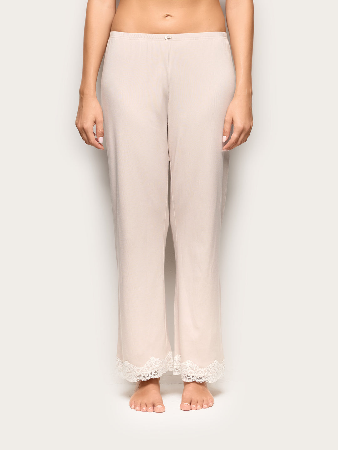Full-Long Trousers - Beige