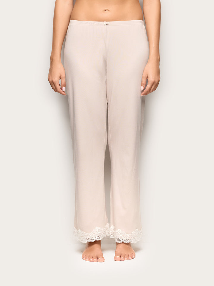 Full-Long Trousers - Beige