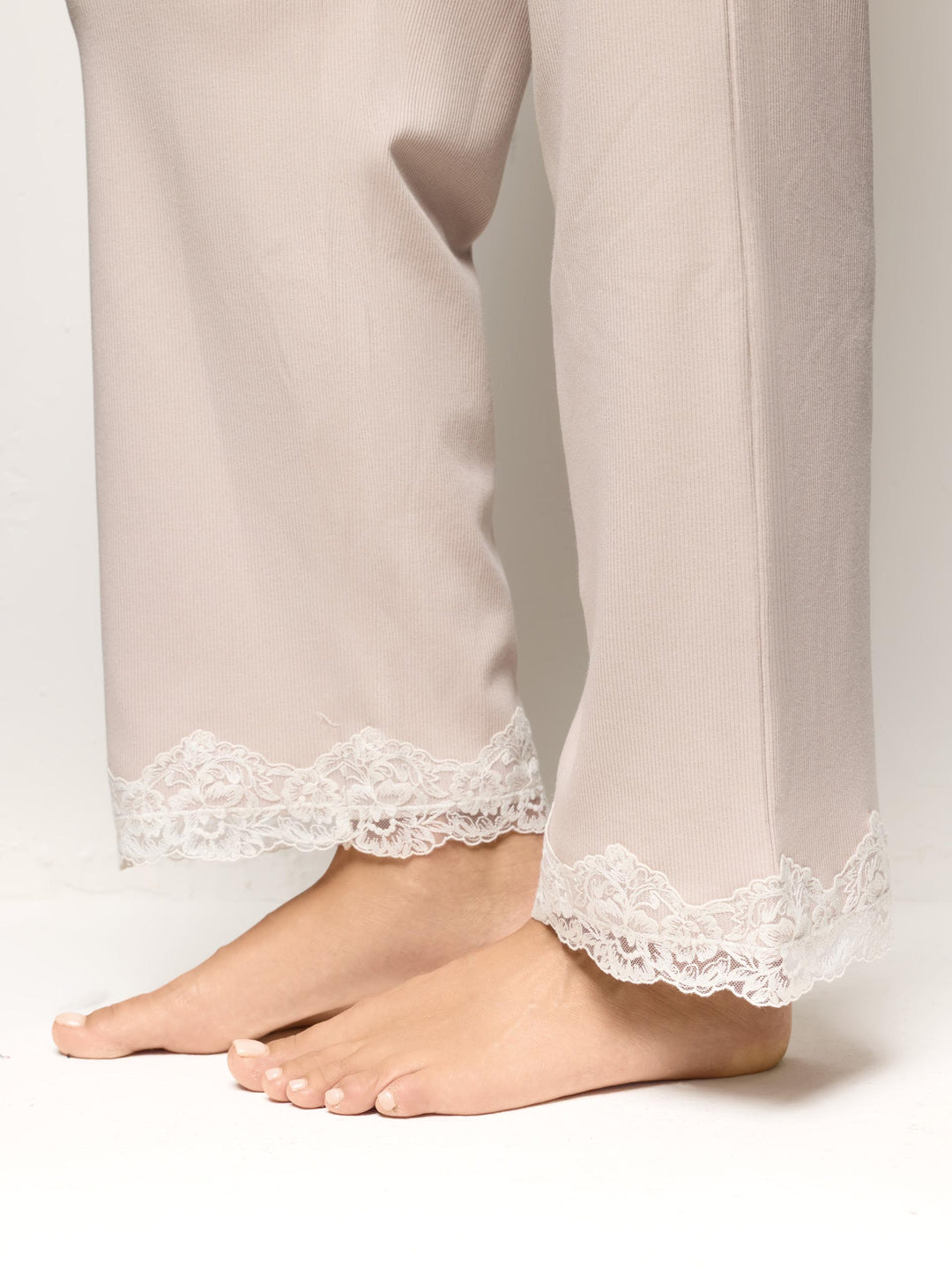 Full-Long Trousers - Beige
