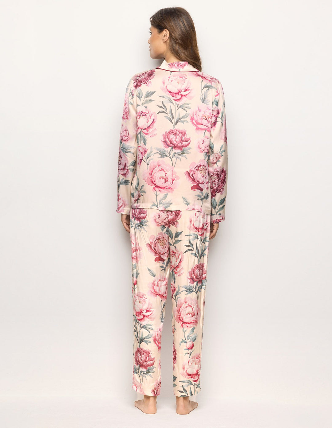 Long-Pyjamas with front opening - Pattern