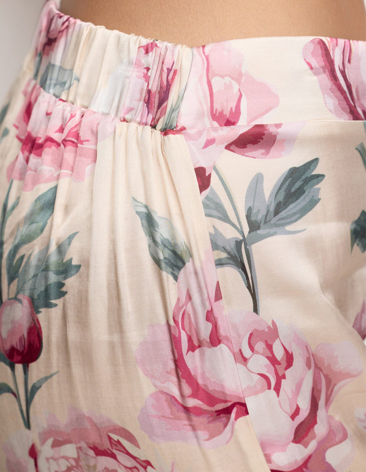 Long-Pyjamas with front opening - Pattern