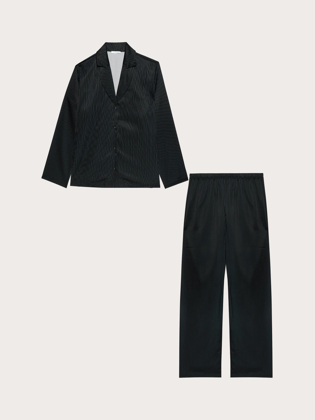Long-Pyjamas With Front Opening - Printed