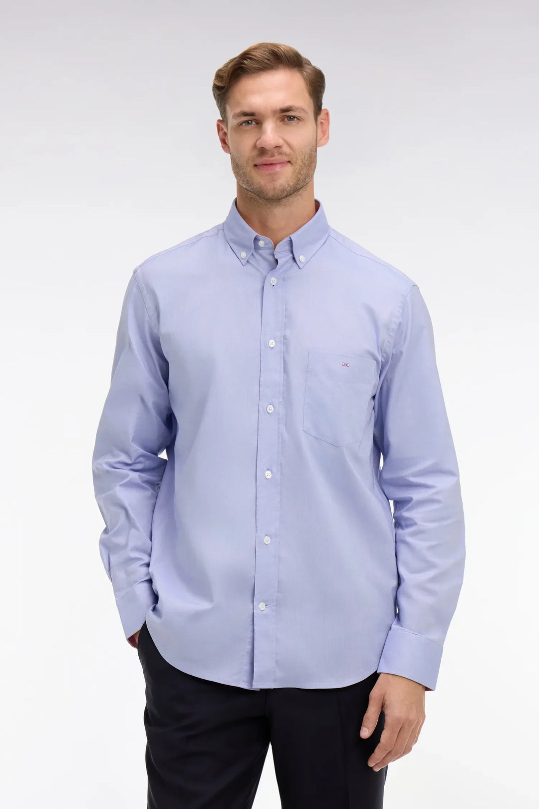 Blue Cotton Shirt