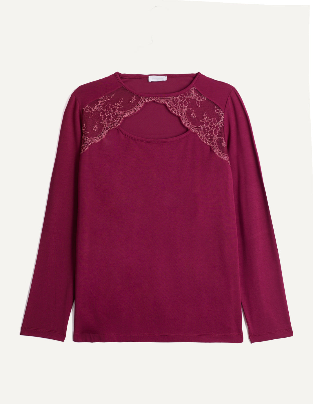 Long-sleeve T-shirt - Bordeaux