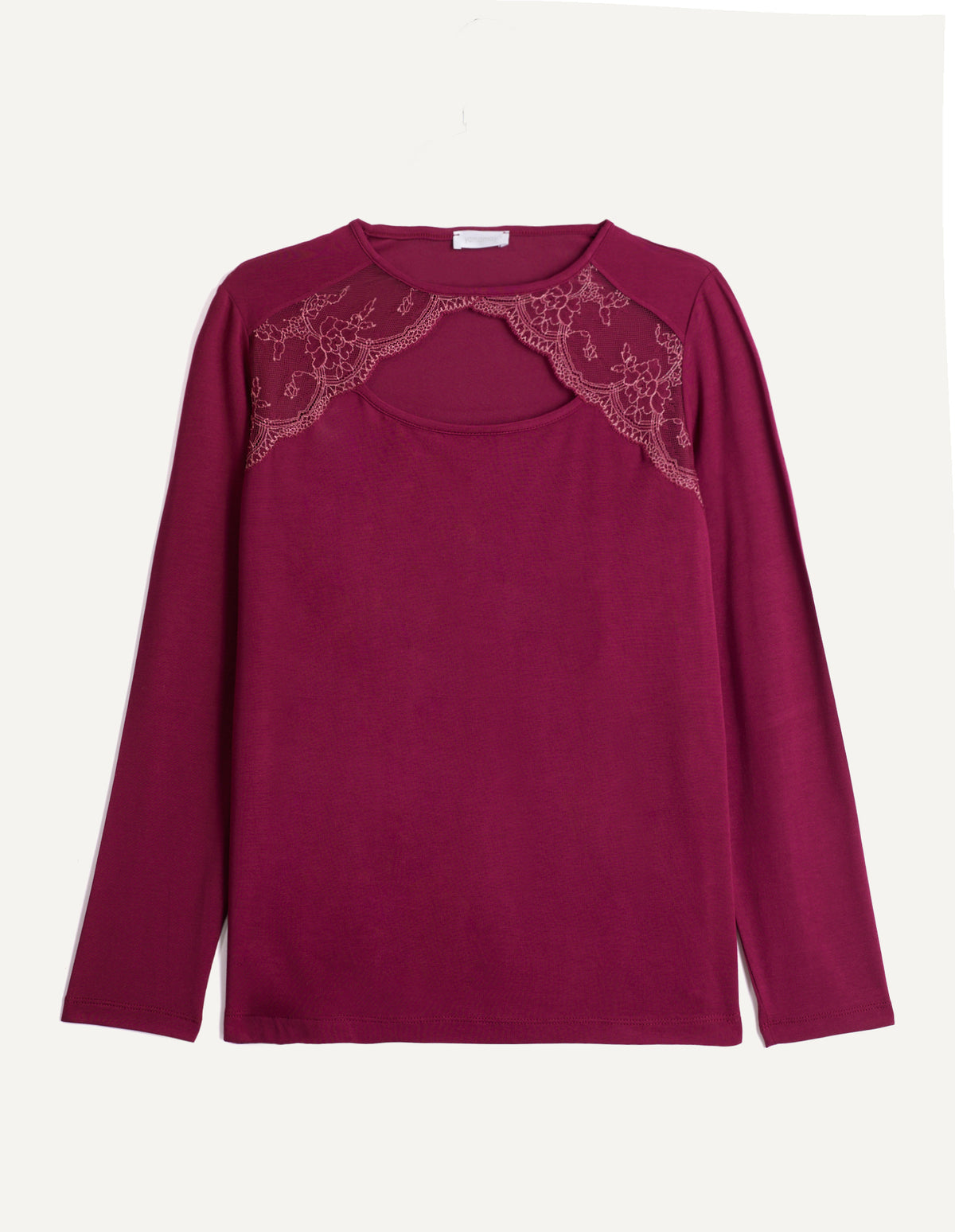 Long-sleeve T-shirt - Bordeaux