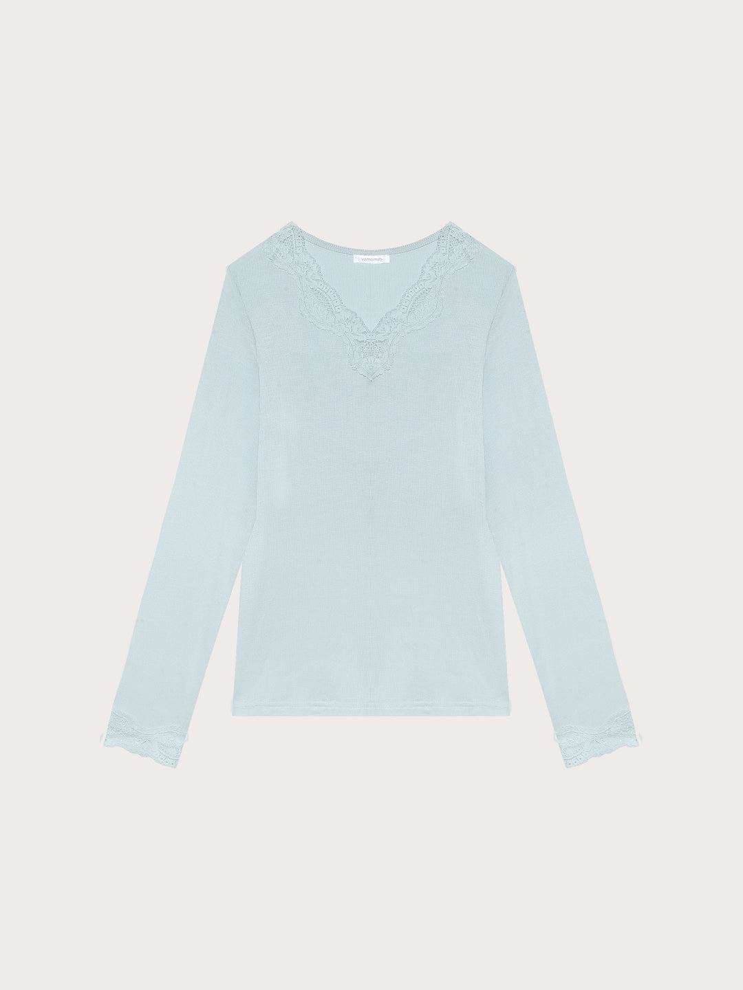 Long-sleeve T-shirt - Light Azure
