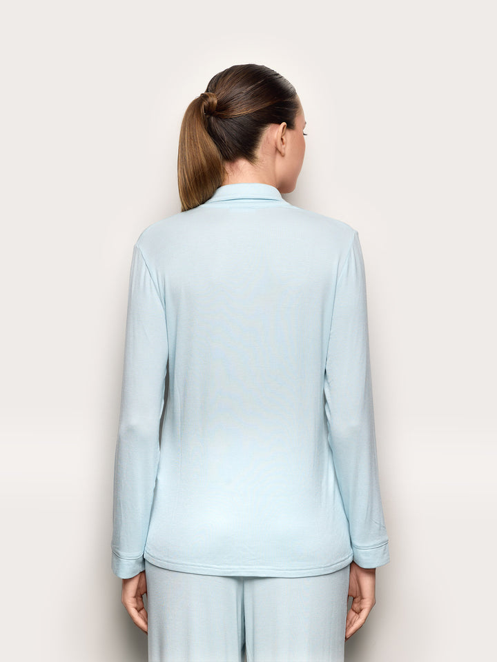 Long-sleeve T-shirt - Light Azure