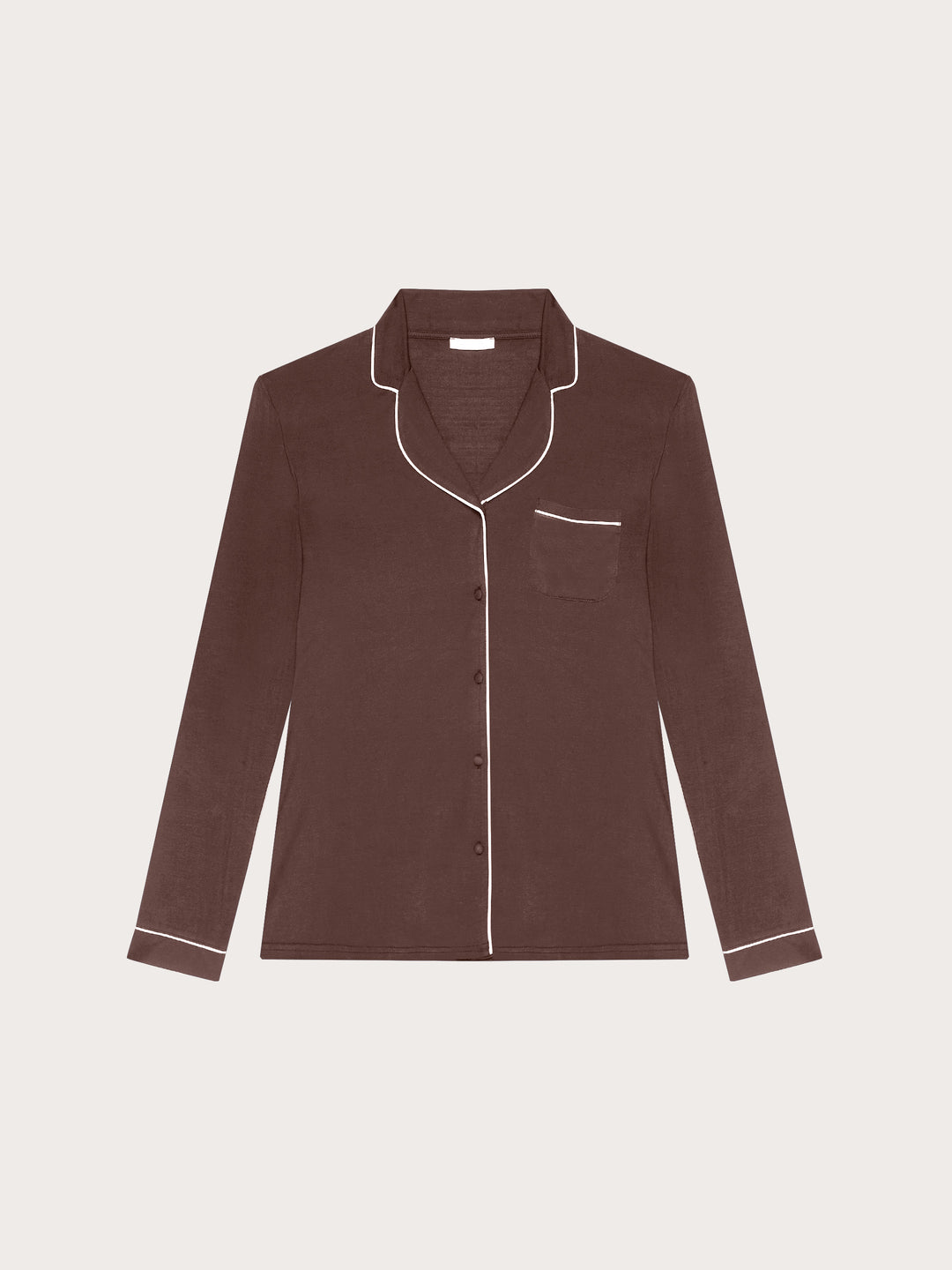 Long-Sleeve T-Shirt - Chocolate