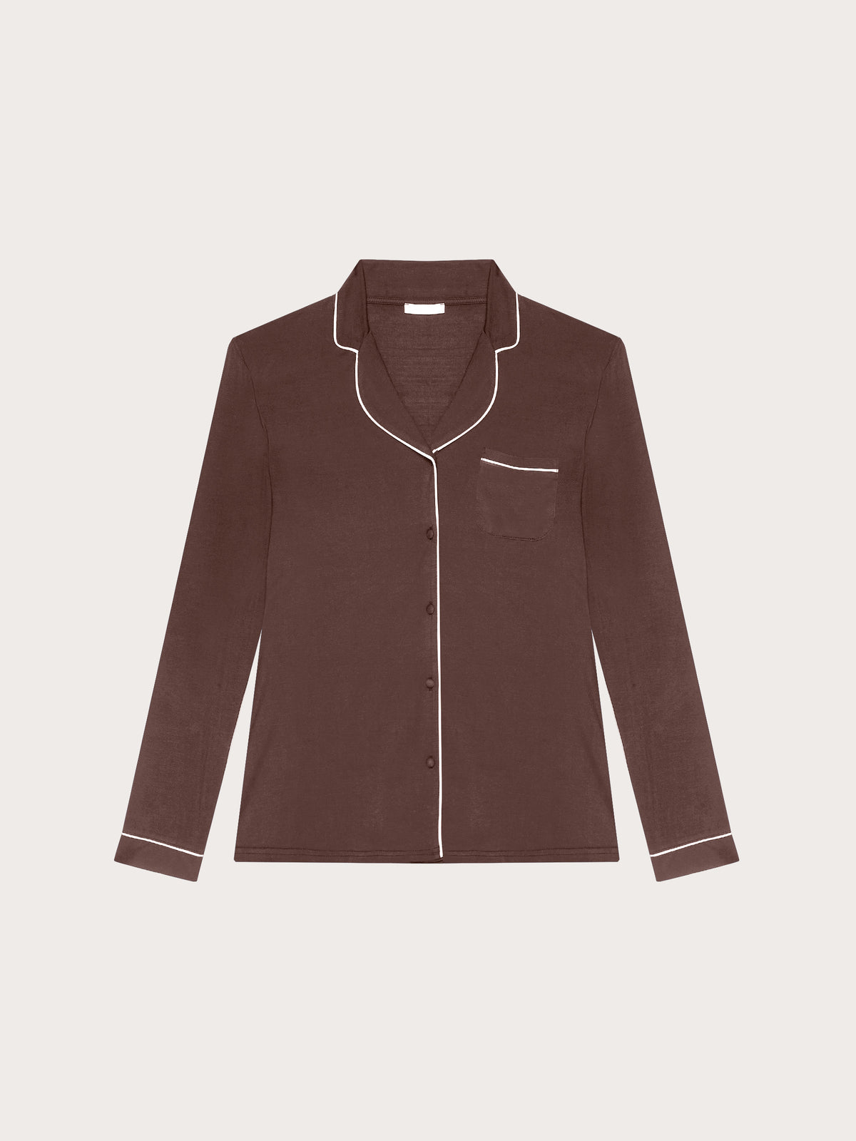 Long-Sleeve T-Shirt - Chocolate