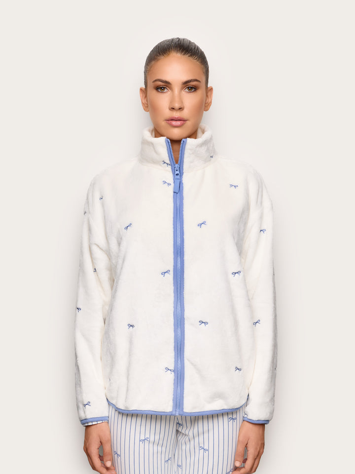 Bed Jacket - Almond