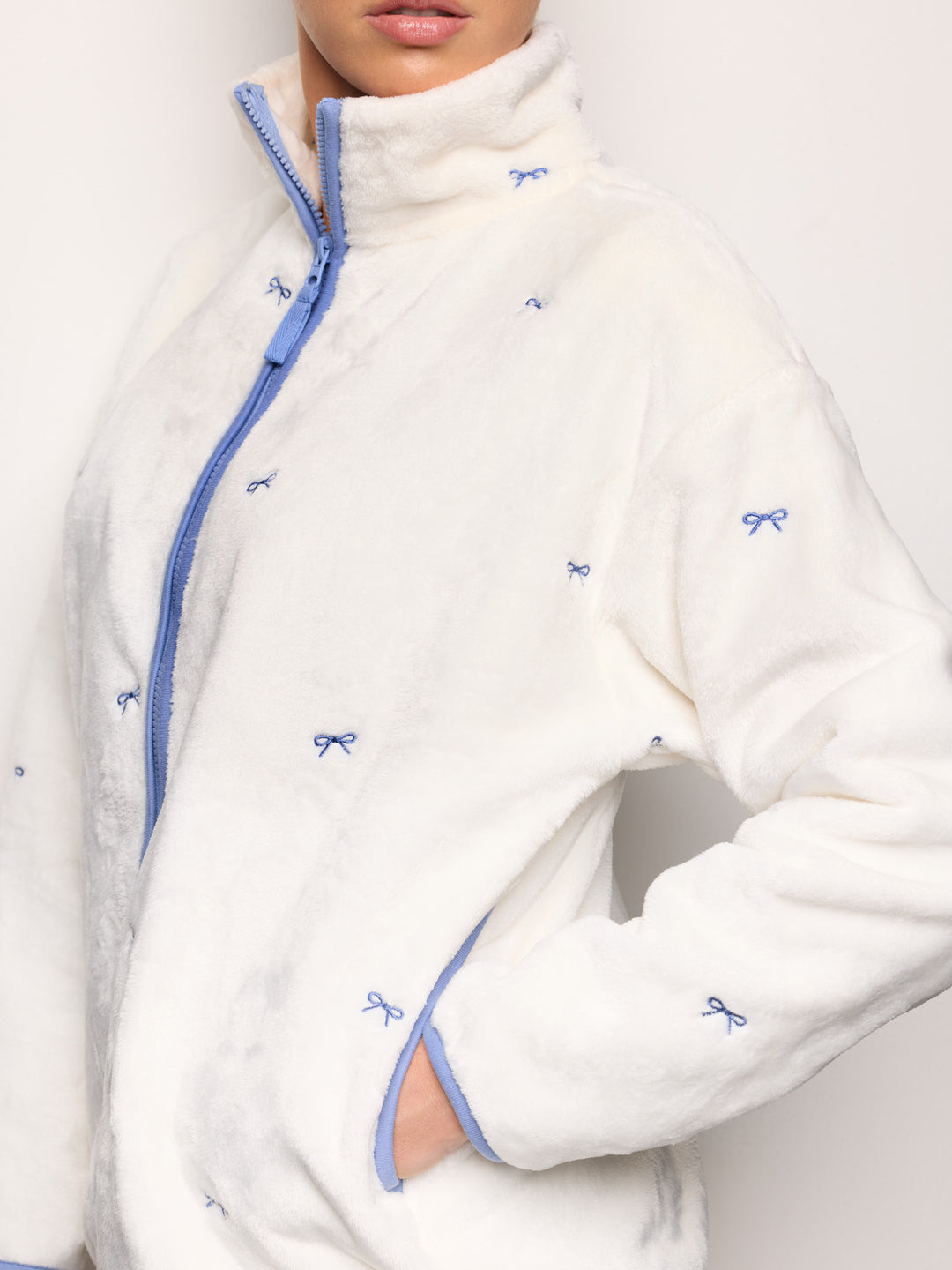Bed Jacket - Almond