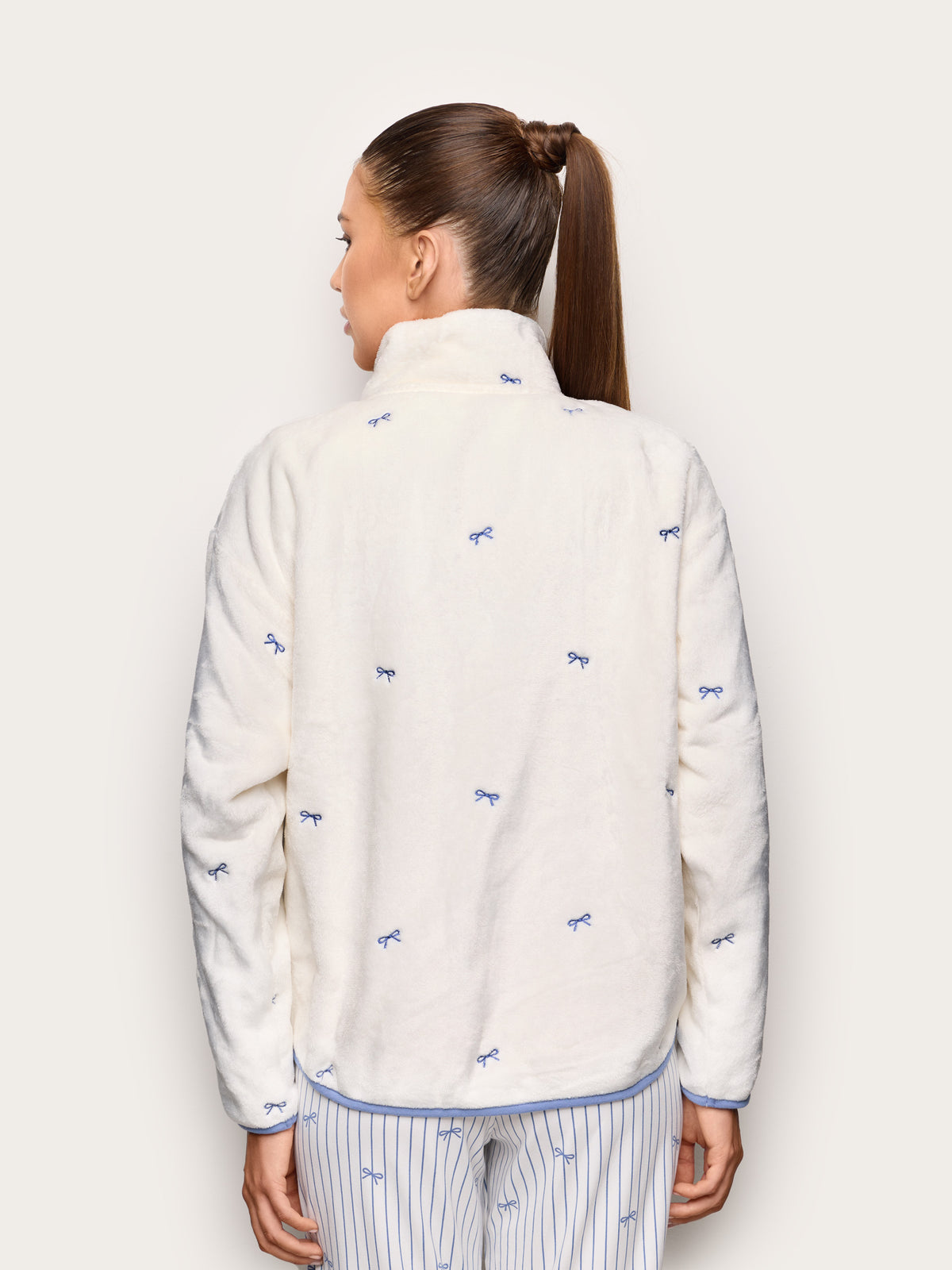 Bed Jacket - Almond