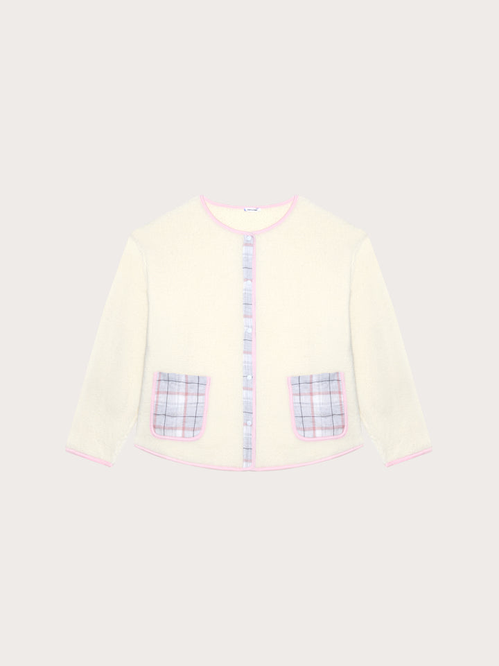 Bed Jacket - Almond