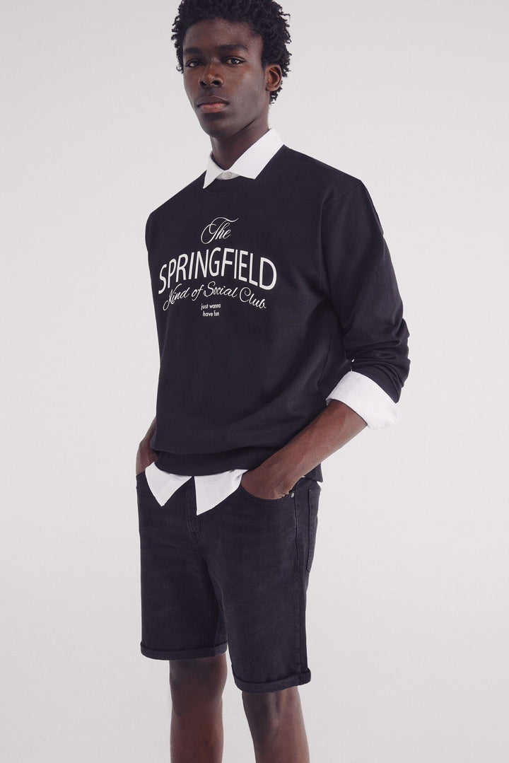 Spring Field Bermudas - Black