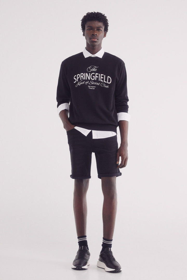 Spring Field Bermudas - Black