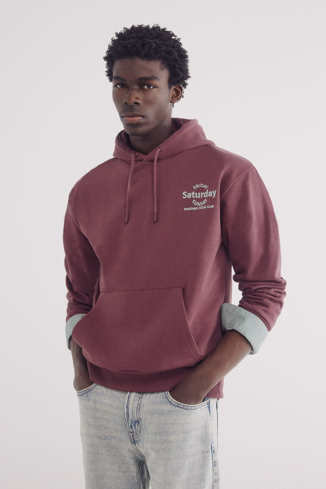 Spring Field Sweatshirts - Wine