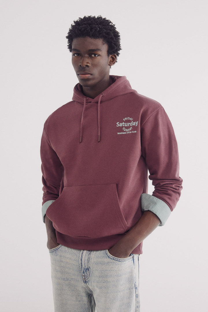 Spring Field Sweatshirts - Wine