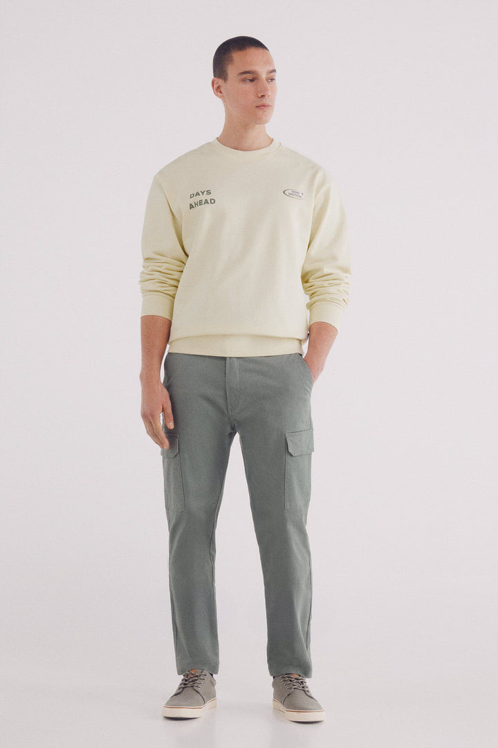Spring Field Sweatshirts - Yellow
