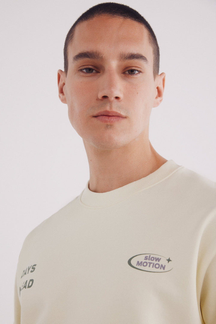 Spring Field Sweatshirts - Yellow
