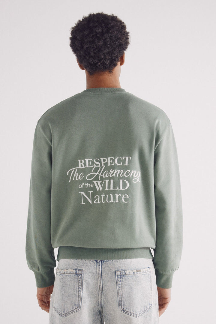 Spring Field Sweatshirts - Green