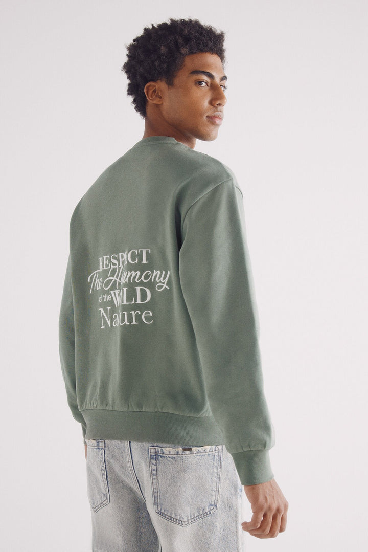 Spring Field Sweatshirts - Green