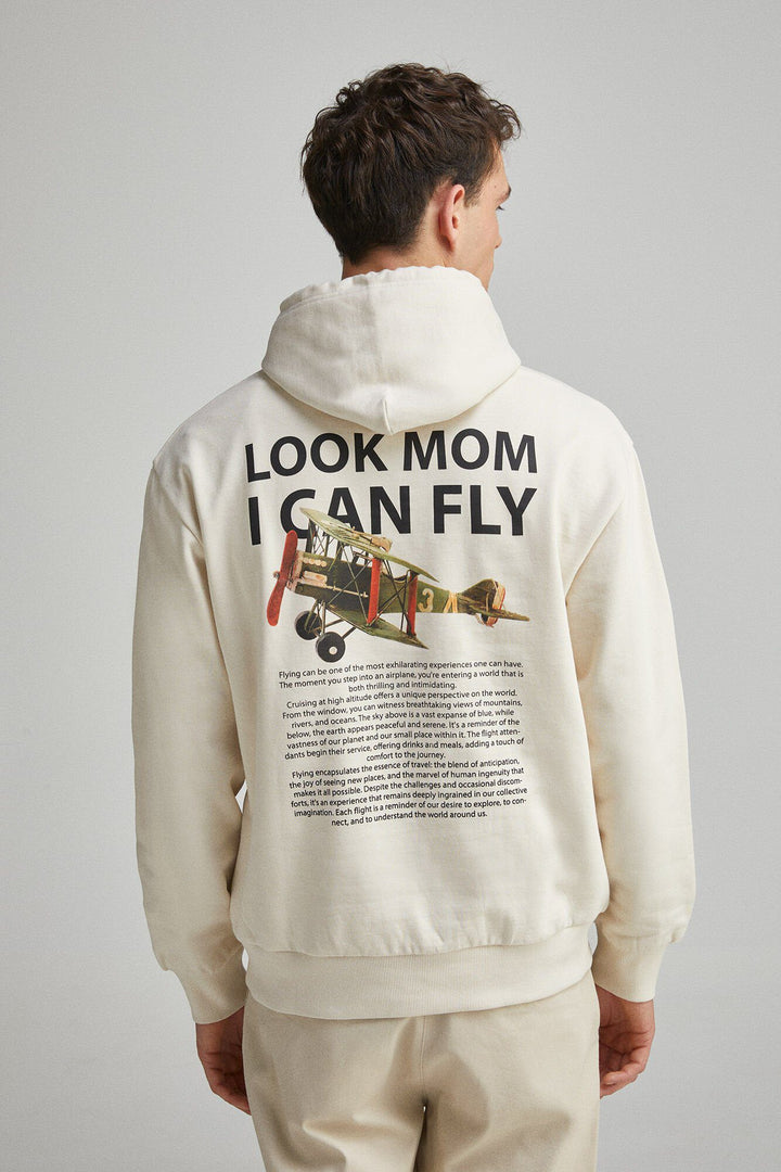 Spring Field Sweatshirts - White Print