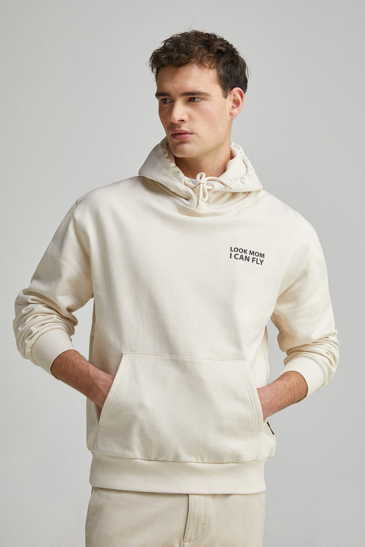 Spring Field Sweatshirts - White Print