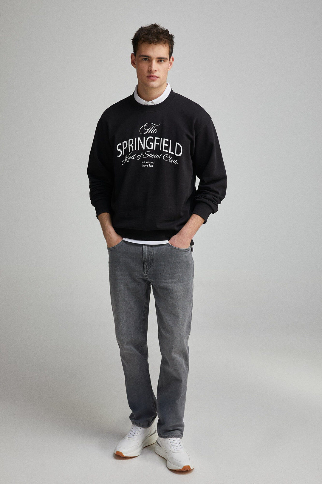 Spring Field Sweatshirts - Black