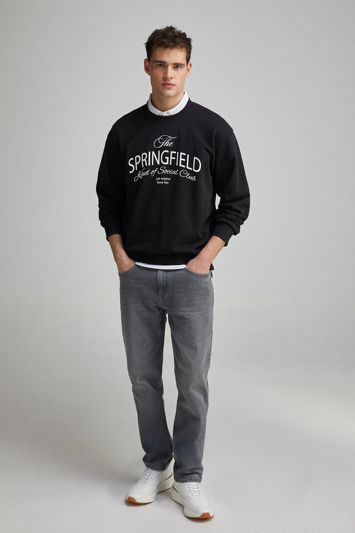Spring Field Sweatshirts - Black
