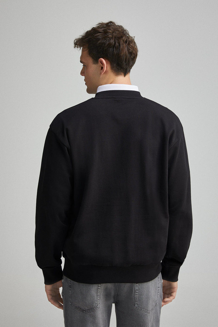 Spring Field Sweatshirts - Black