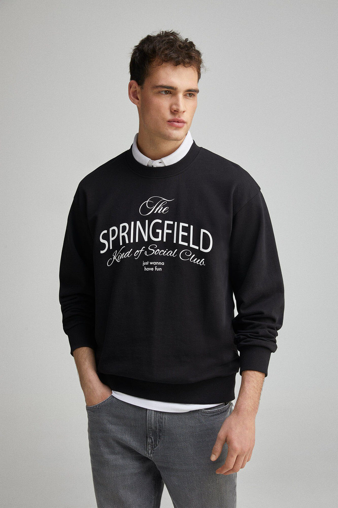 Spring Field Sweatshirts - Black