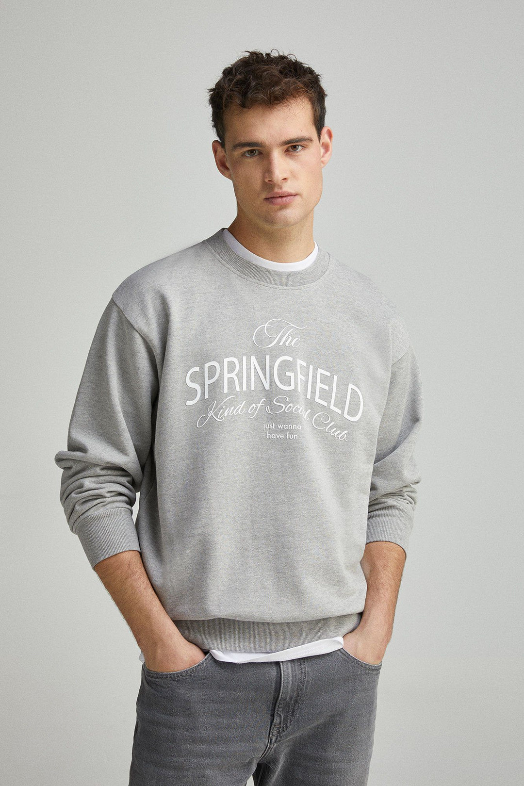 Spring Field Sweatshirts - Medium Grey