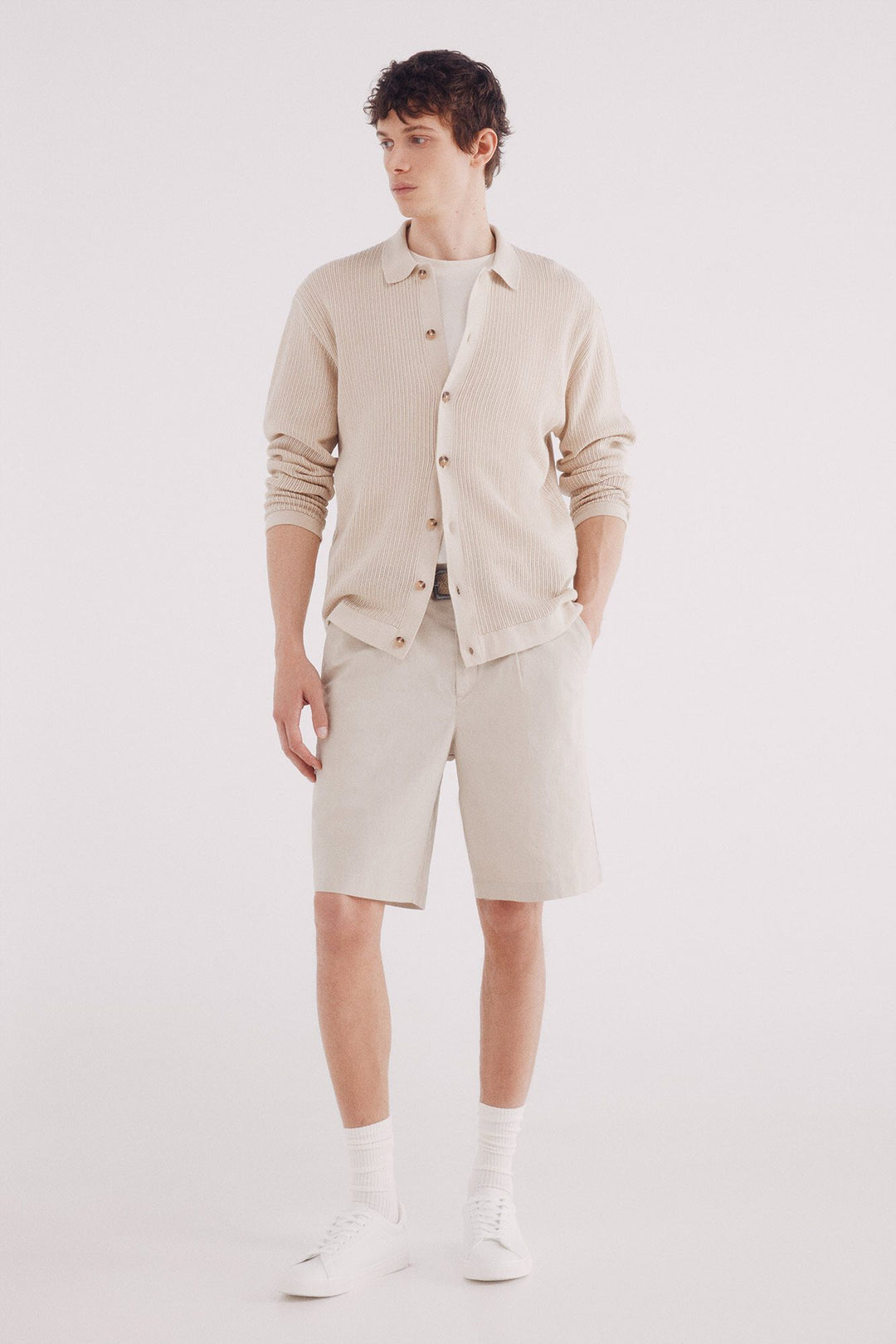 Cardigan - Beige