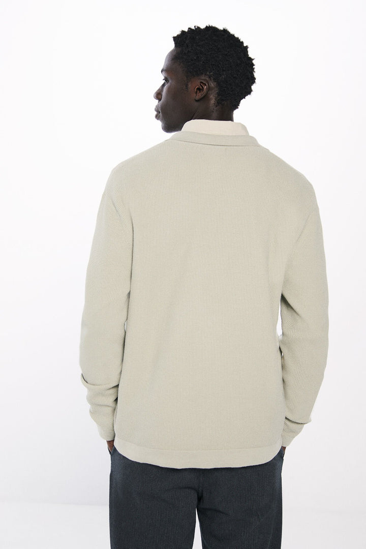 Spring Field Cardigans - Light Khaki