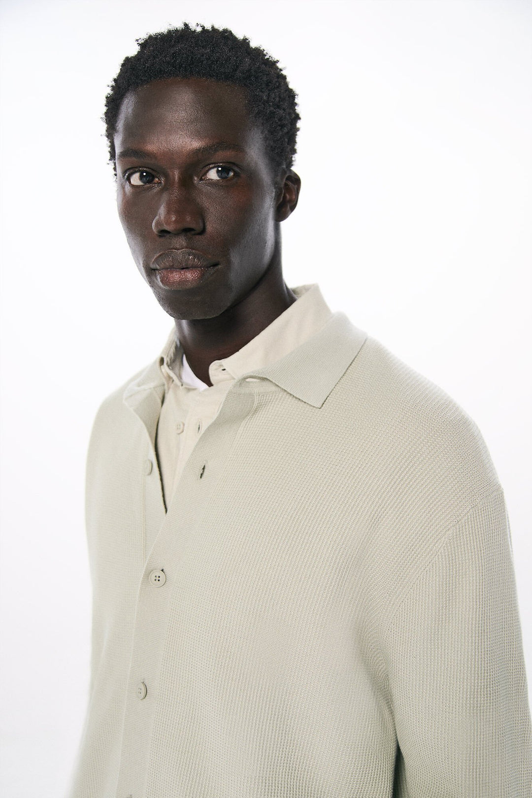 Spring Field Cardigans - Light Khaki